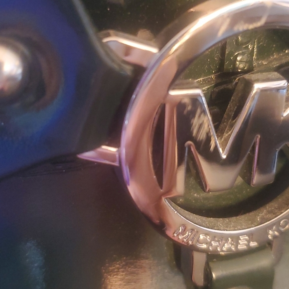 Michael Kors Green Rainboots Size 10 - Picture 2 of 8